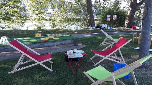 " Partir en livre " avec la médiathèque d'Inzinzac-Lochrist.